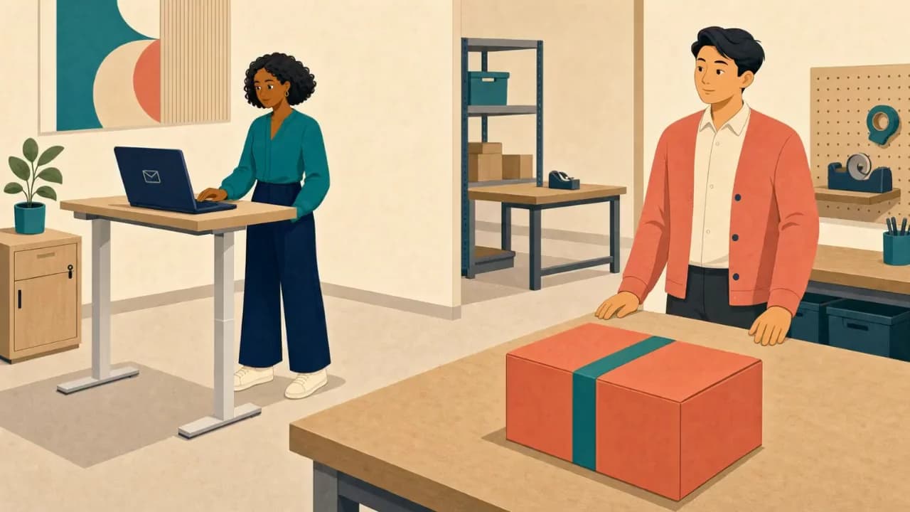AI training for employees: scene from the video